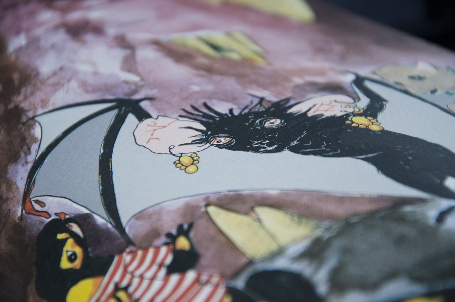 Illustrated Page from the 'Salomon the Little Salamander' children's book series written and printed by H.G. Morice Young