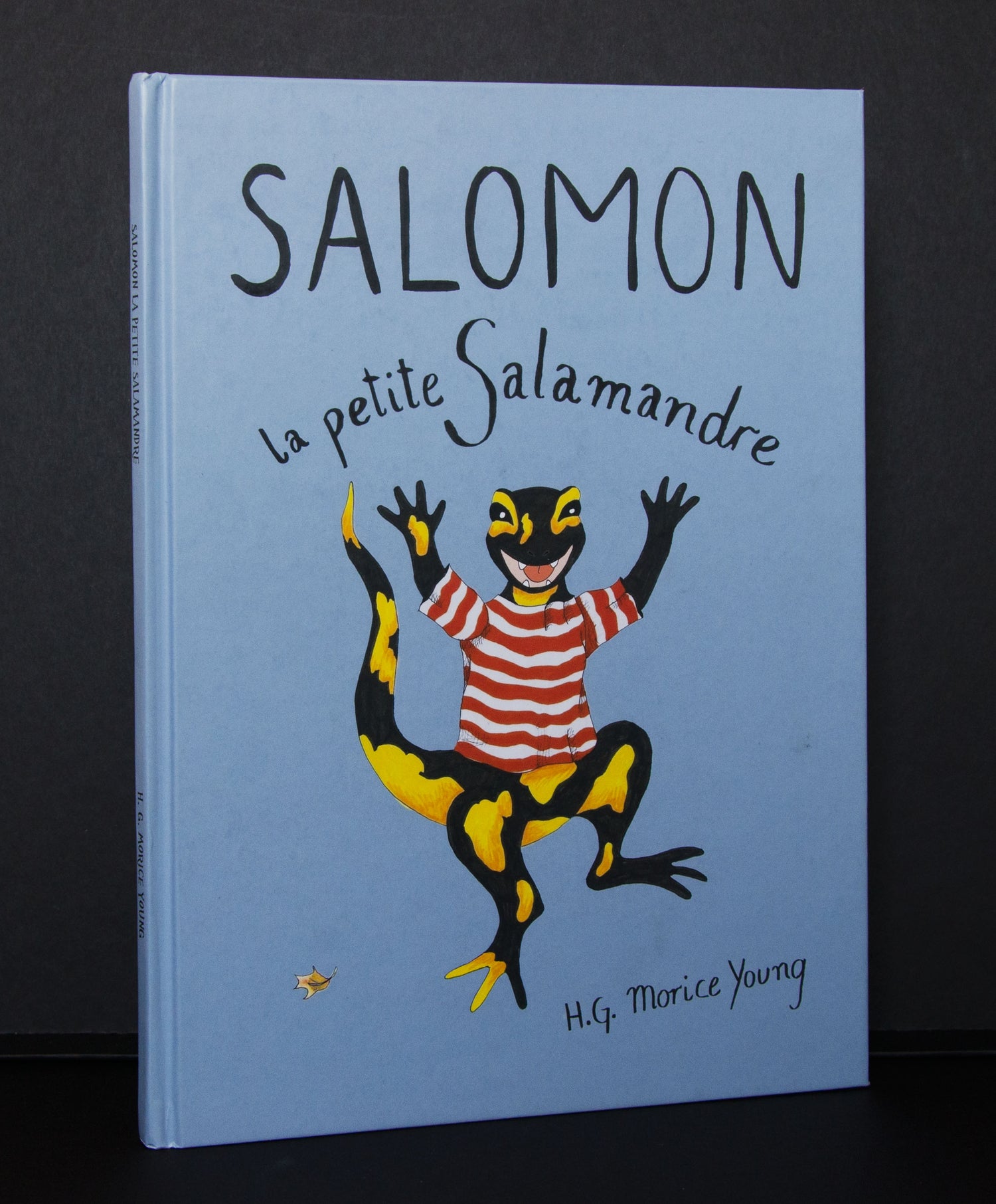 Illustrated Cover from the 'Salomon the Little Salamander' children's book series written and printed by H.G. Morice Young
